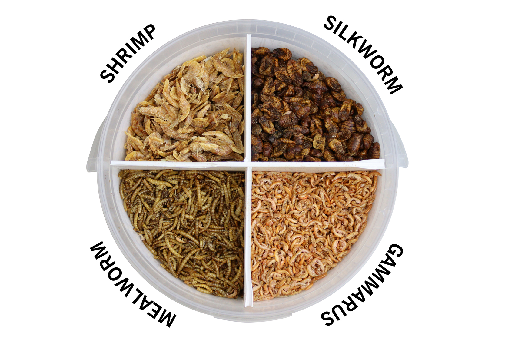 Variety Mix Of 4 Foods